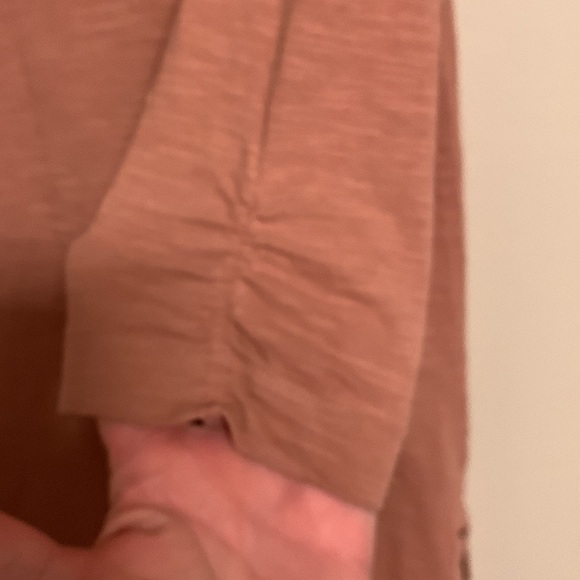 Pure J Jill Oversized Square Neck Tunic Rose Sustainable Cotton Minimalist S - Picture 3 of 6